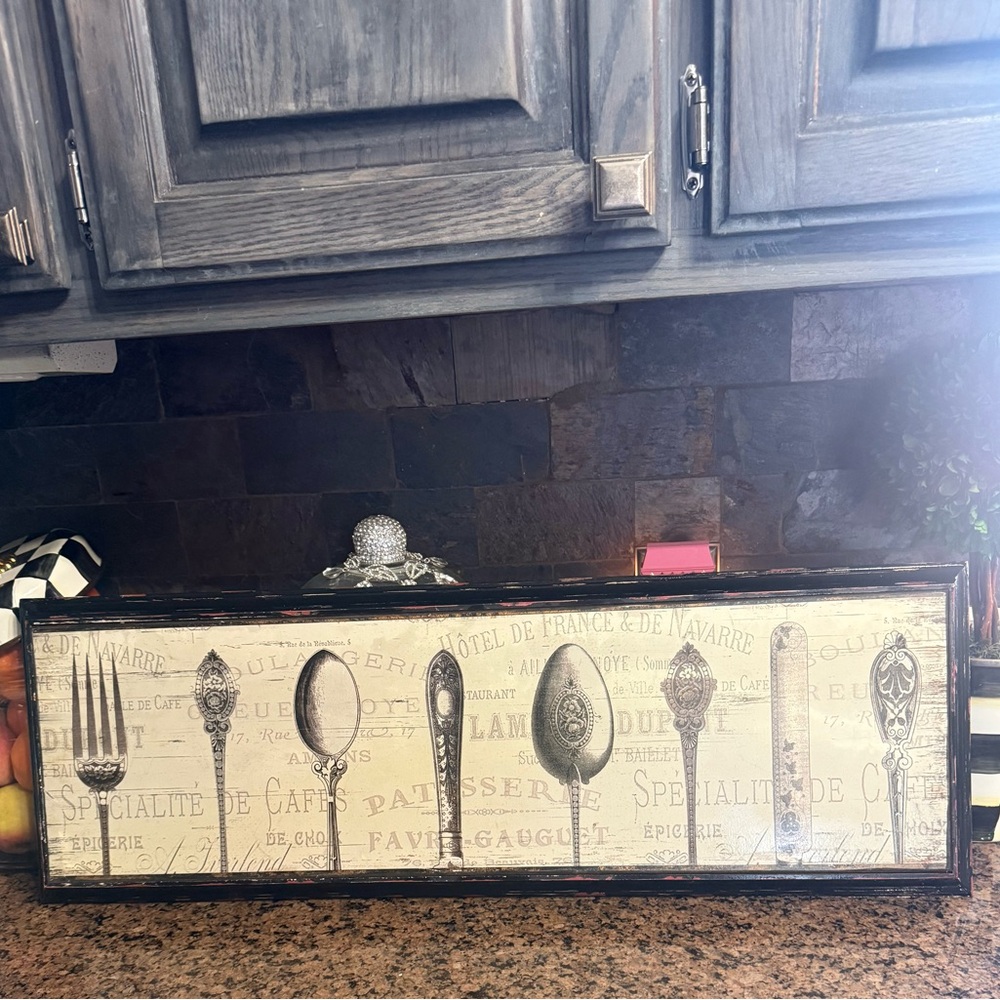 Vintage Cutlery Wall Art Decor